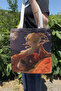 Yoimiya Genshin Impact V4 Double-Sided Canvas Print Tote Bag Anime Bag