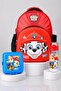 X Dekomus Licensed Marshall 40 cm Large Size School Bag, Lunch Box, Water Bottle Set