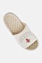 Men Houston Rockets Tonal Pop Slip On Slides, Off White - 4