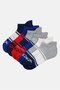 Kids Boy 6 Pairs Allover Print Low Cut Socks, Multicolor