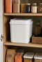 4-Piece Fairy Tale Storage Container White 4.5 Liter Flour and Legume Storage Container with Lid Food Organizer Vp-033 - 3