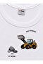 H&C 3-Piece Boys' Printed 100% Cotton Thick Strap Undershirt White Soft Textured (1-14 Years Old) - 6