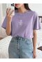 Women's Lila the Power Printed Oversize T-Shirt - 5