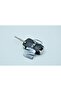 Seat 3D Silver Metal Logo Emblem Keychain - Ibiza/Altea