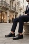 31370 Black Leather Groom Shoes Suit Shoes Men's Shoes - 2