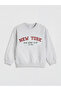 Özmarka New Season White New York Printed Baby Boy Tracksuit Set - 4