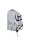 Gray Astronaut Patterned Lockable Luxury Triple Boys' Primary School Waterproof School Bag Set (Bag Thermal Lunch Bag Pen Holder) - 8