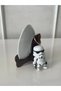 3D Printing White Science Fiction Military Figure Keychain |   Decorative Collectible Accessory