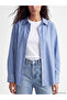 Striped Oversize Oxford Women's Shirt - 3