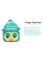Mini Backpack Kids Cute School Shoulder Bag Toddler Plush Small Backpack Baby Schoolbag Preschool Bag Gift, Owl - 4
