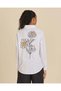 Senior Girls Ivory Printed Shirt - 3