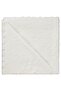 Star Patterned 90X90 cm Blanket - White