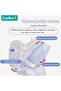 Baby Adjustable Wraps Carrier, Ergonomic Front Facing/Back Carriers with Essentials Storage Pocket for Newborn to Toddler 0-15kg, One Size Fits All - 4