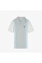 Men's Regular Fit Short Sleeve Shirt Collar Gray Knitwear - 3