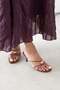 Aurora Women's Heeled Leather Sandals - 2