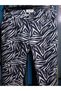 Women's Summer Striped Patterned Pants - 4