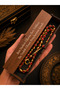 Gold Design Red Enamel Embellished Stylish Metal Prayer Beads, Prayer Beads with Wooden Box