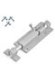 Aluminum Anodized Gray Fşk Deadbolt Lock Door Window Deadbolt Lock 9cm