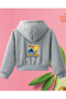 Children's Hooded Pokemon Printed Jacket
