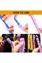 40pcs Hair Curlers Spiral Hair Curlers for Long Hair, No Heat Curlers Magic Curls - 4