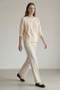 Basic Crystal Fabric Stone Blouse for Women - 2