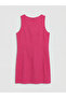 Original Oval Neck 100% Linen Mini Dress - 6