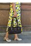 Women's Stylish Handbag with Gold Accessories and Belt Detail Shopper Size: 14 X 30 cm - 4