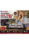 Portable Double Burner Gas Stove Powerful double burner gas stove designed for home, outdoor, camping, and travel cooking with stainless steel body, safety lock system, easy cleaning, compact