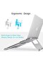 Laptop Stand,Desktop Holder,Foldable Multi-Angle Aluminum Laptop Stand Compatible with Notebook, Mac - 2