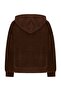 Miki Terry Towel Long Sweatshirt Brown - 5