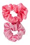 -Eya 2-piece Scrunchie Set - Multicolor - 3