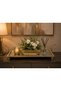 64 cm Huge Large Rectangular Metal Glass Garden Mirror Decorative Dresser Top Presentation Stand Antique 64X27X11 - 3
