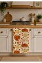Decorative Kitchen Towel 35X50 cm Honey and Pie Patterned Printed Drying Towel Kitchen Hand Towel - 2
