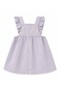 Benetton Baby Girl Shoulder Ruffle Dress 12 Months 12 Years Lila - 2