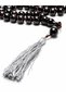 Squeeze Amber Prayer Beads 12X12 mm Oval Cut - Shiny Surface Coarse Grained Tassel Gift Prayer Beads - 2