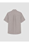Southblue Gray Regular Fit Gabardine Men's Shirt - 7