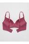 Inspira Women's Side Support Underwire Underbust Non-Wired Non-Support B Cup Daily Bra with Striped Look - 4