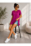Women's Basic Tunic Short Sleeve Casual Stylish (E7) - 2