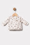 Reverse-Stitched Manteau Patterned, Cotton Premature Baby Boy Set (45 Cm, 50 cm) - 3