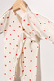 Reverse Stitched Heart Pattern Special Design Off-The-Shoulder Premature Jumpsuit (45 Cm, 50 cm) - 3