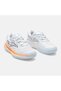 Tacels2632C Ace Clay Court Women's Tennis Shoes - White/Orange - 4