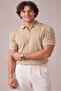 Men's Half Zipper Premium Polo Collar T-Shirt - 3