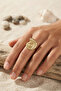Nautilus Design Gold Color Women's Ring - 2