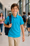 Premium School Polo Collar 100% Cotton Boys' School T-Shirt Short Sleeve Combed Cotton 8-16 Years Old I Children's School Uniform Polo Collar Basic T-Shirt Unisex Short Sleeve Soft Textured Breathable Fabric 8-16 Years Old - 4