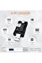 SD Card Reader, 6-in-1 USB C/Micro/USB Memory Reader Camera Viewer, USB 3.0 SD Card Reader Adapter U - 2