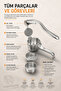 Industrial Manual Citrus Juicer with Lever - Hand Press Lemon Orange Pomegranate Fruit Press with Aluminum Die-Cast Lever - 7