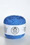 Electric Blue, Twisted Bamboo Cotton Knitting Yarn Set (Total 200 Gr.) - 2