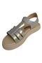 Queen-Flt 31/36 Girls' Sandals - 8