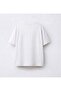 Half Moon Printed Manifesto Written Girls' Summer Oversize T-Shirt - 2