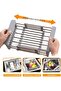 Expandable Dish Drying Rack, Over Sink Dish Drying Rack, Draining Dishes & Fruit Drain- Rustp - 7